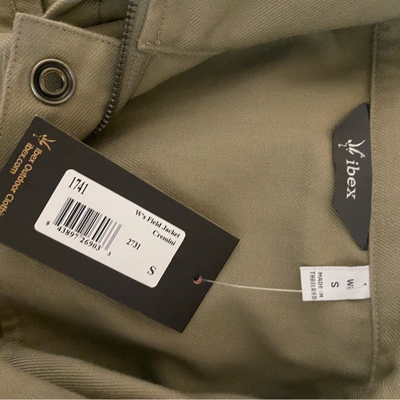 NWT ibex women’s field jacket size small - Picture 4 of 4